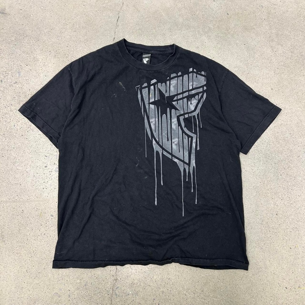 Vintage Famous Stars And Straps Y2K Skate T-Shirt (Size XL)